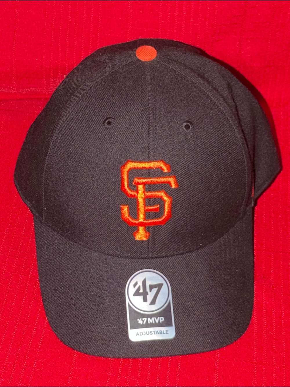 NEW! SAN FRANCISCO GIANTS ‘47 MVP ON FIELD REPLICA VELCRO STRAP BACK CAP MLB HAT
